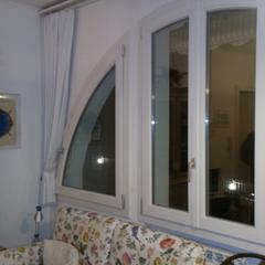 Serramenti in PVC ad arco Bordighera